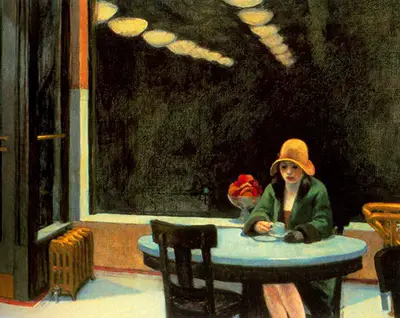 Automat (Gemälde) Edward Hopper